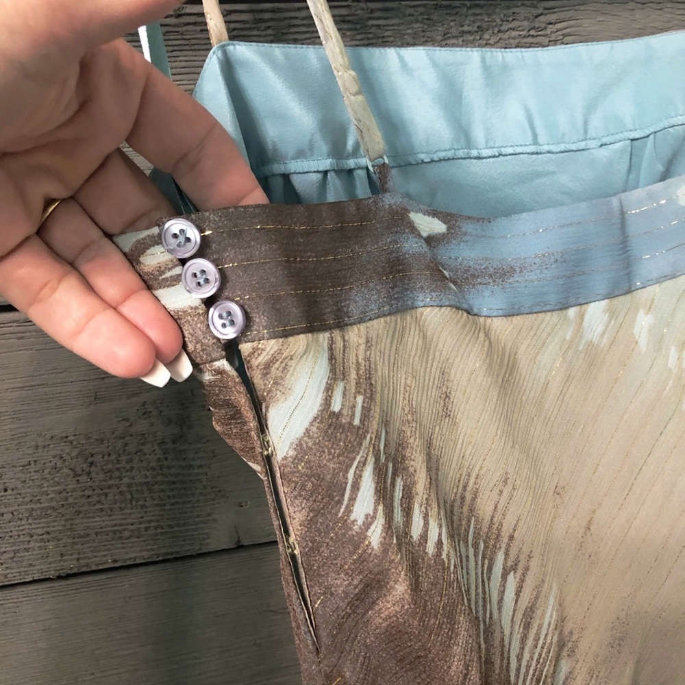 NWT BCBG BCBGMAXAZRIA Silk Side Tie Dress Sz XS - Picture 6 of 8